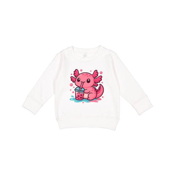 Inktastic Summer Axolotl Toddler Sweatshirt