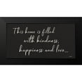 thumbnail image 2 of Boyer, Susie 24x14 Black Modern Framed Museum Art Print Titled - This Home is Filled, 2 of 5