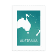 thumbnail image 1 of Australia Oceania Continent Outline Map Desktop Photo Frame Picture Display Decoration Art Painting, 1 of 3