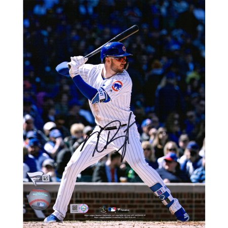 Kris Bryant Chicago Cubs Autographed 8'' x 10'' Batting Stance Photograph - Fanatics Authentic (Best Mlb Batting Stances)