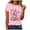 Z13-Pink, variant on TOWED22 Halloween Bow Pumpkin Shirt for Women Spooky Season Graphic T Shirt Fall Halloween Short Sleeve Tee Tops(Purple,3XL)