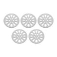 thumbnail image 4 of Esquirla 5Pcs Floor Drain Cover Shower Drainer Cover Round Replaces Shower Strainer Grid Shower Drain Grate for Basement Patio Kitchen without bowl, 4 of 8