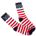 thumbnail image 2 of SockGuy Crew 6in USA Flag Cycling/Running Socks (USA Flag Crew - L/XL), 2 of 2