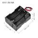 thumbnail image 2 of Caja de almacenamiento de baterías AA de 6 x 1.5V Uxcell, doble capa, 2 piezas, 2 of 3