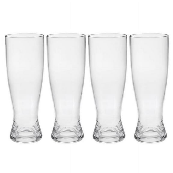 LeadingWare TRS-0723 Tritan 24 oz Beer Pilsner Glass - Set of 4