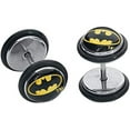 thumbnail image 4 of Batman Symbol 18G 316L Surgical Steel Fake Plugs, 4 of 4