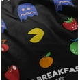 thumbnail image 5 of PACMAN Fruit and Ghosts for Breakfast Toddler Boy Girl T Shirt Infant Toddler Brisco Brands 12M, 5 of 6