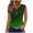 Green, variant on Women Sleeveless Crop Tops Plus Size, Blouses & Button-Down Shirts Cotton Womens White Tank Top Ribbed Black Summer Tops Festival Hide Belly Tunic 2026 Summer