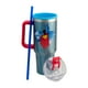 thumbnail image 5 of Termo Alto Doble Pared Con Asa Y Popote, Diseño Super Man La Película, Termo Metalizado Azul, Capacidad 1. 2 L, 5 of 8
