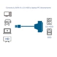 thumbnail image 2 of Adaptador USB - SATA Nefcom para disco de 2.5 pulgadas, 2 of 2