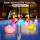 thumbnail image 3 of Luces de Piscina de Flamenco Flotantes, Luces de Piscina de Flamenco Estilo IP68 Impermeable 16 color Rosa Con Control Remoto para Piscina al Aire Libre, 3 of 7