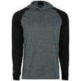 thumbnail image 3 of Holloway XL Echo Hoodie Graphite Heather/Black 222539, 3 of 4
