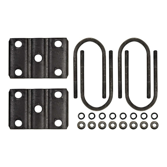 1/2" Trailer U-bolt kit for 3" Tube 5200 - 7000 lb Axles, Single (1 pc)
