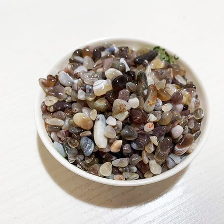 suxuMhao Decorative Stones, 200g Multi Color Crushed Crystals 5-7mm, Crystal Chips for Cleansing, Raw Crystal, Aquarium Gravel, Decorative Stones for Vases, Decor Crystal Chips Bulk, Style 42