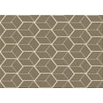 thumbnail image 1 of Ahgly Company Indoor Rectangle Patterned Milk Chocolate Brown Area Rugs, 2' x 5', 1 of 1