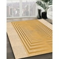 thumbnail image 3 of Ahgly Company Machine Washable Indoor Square Transitional Orange Area Rugs, 5' Square, 3 of 7