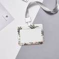 thumbnail image 6 of Kdxio Flamingo Palm Trees Card Badge Holder Work Badge Sleeve for Office, School, Factory, ID Credit Cards, Driver Licenses and Passes, 6 of 7
