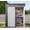 5x3 Gray, variant on Asofer 5'x3' (15 Sq Ft) Galvanized Metal Outdoor Storage Shed with Single Lockable Door - Green