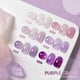 thumbnail image 2 of Set de esmaltes de uñas GAOY Jelly Purple Gel 6 colores, 6,5 ml, 2 of 6