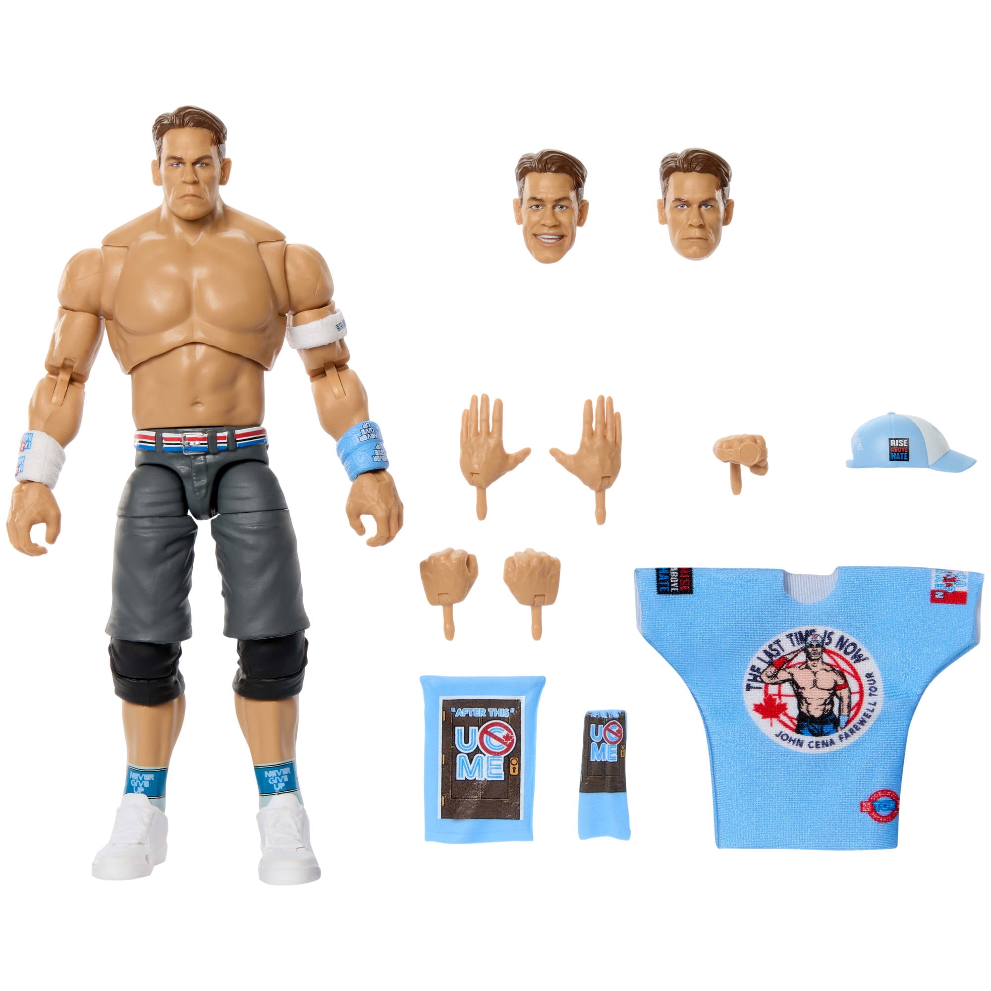 WWE Ultimate Edition John Cena Action Figure & Accessories Set, 6-inch Collectible Superstar