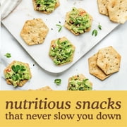 (6 pack) Simple Mills Organic Seed Flour Crackers, Original Sea Salt, Gluten-Free, 4.25 oz