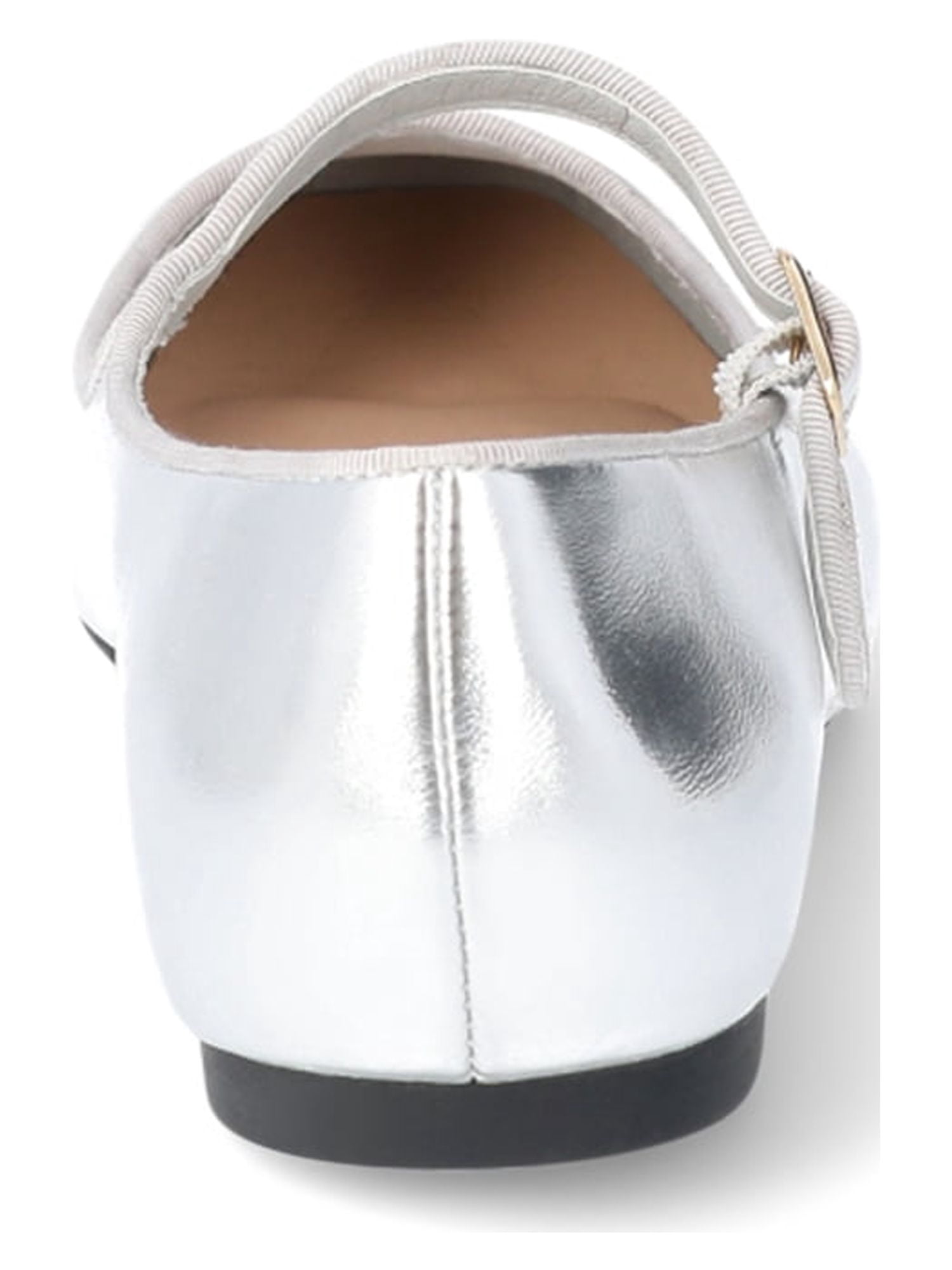 Time and Tru Women's Faux Leather Mary Jane Flats, Wide Width Available