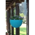 thumbnail image 4 of Yirtree Hanging Planters Self Watering with Drain Holes and Chain,Hanging Plant Holder Flower Pots Indoor Outdoor Honeycomb Resin Plant Hanger for Garden, 4 of 8