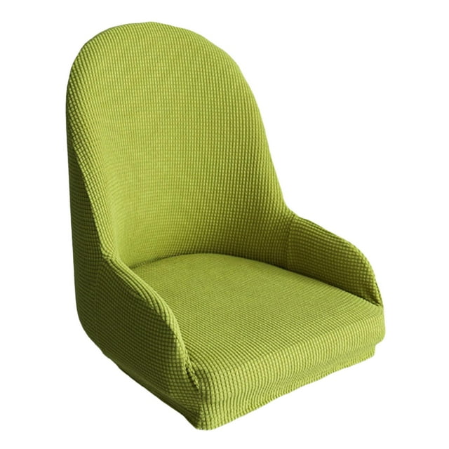 Funda elástica para silla de orejas, funda para silla de ordenador, portátil, reutilizable, ligera Verde