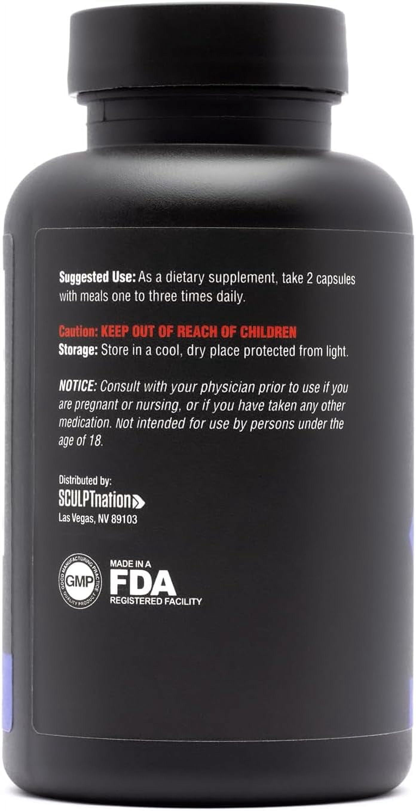 Sculpt Nation Digestive Enzymes Capsules for Gut Health and Bloating Support 90 Count