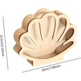 thumbnail image 3 of Shell Display Case Stones Storage Holder Creative Clear Decoration Desktop Wooden Money Box Keepsake Wooden Shell Display Box, 3 of 7