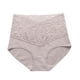 thumbnail image 1 of WILLBEST Calzones De Algodón Mujeres De Color Sólido De Algodón Con Cuello En V De Encaje De Cintura Alta Bragas Abdominales, 1 of 2