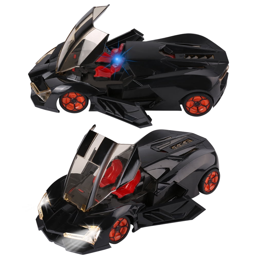 Remote Control Sports Car Super Drift Racer – High Speed, Full Function, 1:12 Scale with Sounds and Lights for Gifting, Christmas, Holidays (Black)
