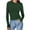 Green1, variant on tarylea Going out Tops for Women Ribbed Knit Crew Neck Shirts Long Sleeve Slim Fitted Tops Cute Tops