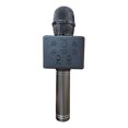 thumbnail image 3 of Microphone Bluetooth V5.0 Rechargeable Wireless Rechargeable Wireless Microphone Portable Handheld Mic for Karaoke, Dark Gray, 3 of 9