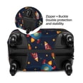 thumbnail image 4 of Bixox Washable Spaceships and Stars Printed Luggage Cover, Fashion Suitcase Protector Fits for X-Large luggage, 4 of 8