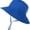 Royal Blue, variant on Baby Sun Hat UPF 50  Wide Brim Bucket Hat - Adjustable Infant Toddler Sun Protection for Beach & Outdoor (Printed Blue,0-8 Months)