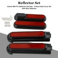 thumbnail image 2 of Set of 4 Scooter Side Covers with Rear Reflector for Xiaomi 4 Pro(1st Gen), 2 of 12
