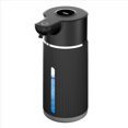 thumbnail image 2 of 2X Dispensador Automático de Jabón Espumoso de 420 Ml con Sensor Infrarrojo de 4 Velocidades, Recargable por USB, Montado en la Pared, IPX6, Color Negro, 2 of 2