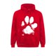 thumbnail image 3 of Sudadera con capucha con estampado de pata de perro desordenada y embarrada, sudaderas vintage de verano y otoño para mujer, sudaderas con capucha de estilo preppy, cupones, sudaderas de manga larga, 3 of 5