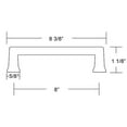 thumbnail image 2 of Alexander 8" Center Bar Pull Finish: Oil Rubbed Bronze, 2 of 2