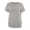 A#Grey976, variant on Puliio Womens Solid Tunic Top Crew Neck Short Sleeve Soft Relaxed Fit Casual T-Shirt With Pocket