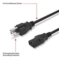 thumbnail image 3 of Staples TECH 6 ft. AC Power Cord Male to Male Black (ST62398), 3 of 6