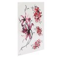 thumbnail image 3 of Tatuaje temporal con estampado de flores para mujer, resistente al agua, accesorio HB-133X, 3 of 14