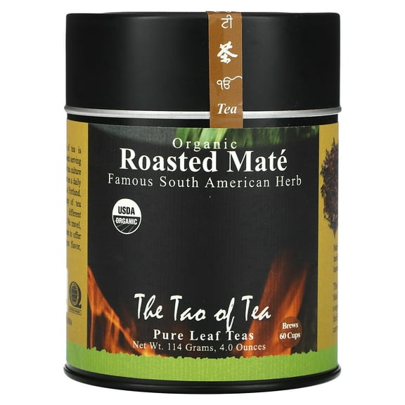 The Tao of Tea Organic Roasted Mate, 4 oz (114 g)