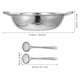 thumbnail image 4 of juego de ollas calientes de acero inoxidable con división, con cucharón y colador, ideal para reuniones familiares y restaurantes., 4 of 6