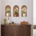 thumbnail image 4 of Elegantes Pegatinas de Pared de Flores | Adhesivos Autoadhesivos para Dormitorio y Sala de Estar | Mural Decorativo Autoadhesivo para Paredes y Muebles, 4 of 6
