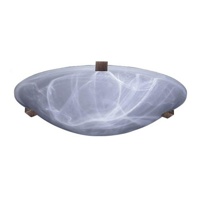 PLC Lighting 7016RULED Plafonnier Nuova 1 Lumière&44; Rouille