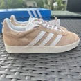 thumbnail image 4 of Ad-id-as Gazelle Washed Beige Men's Athletic Shoes IH9865 Size 4.5, 4 of 6