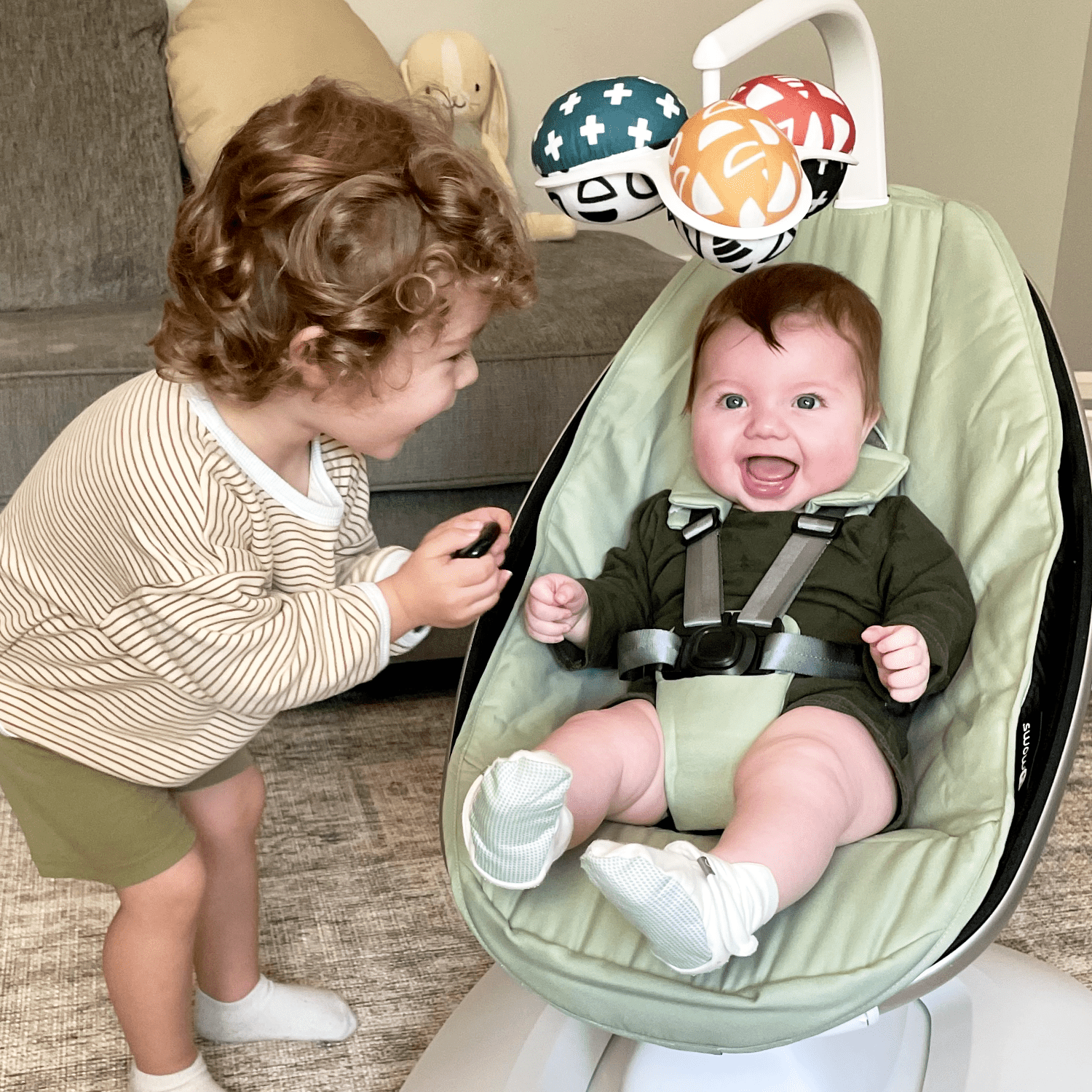 4moms MamaRoo Multi Motion Baby Swing Safe Sleep Cradle for Newborn Infants Unisex Walmart