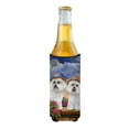thumbnail image 2 of Carolines Treasures PPP3026MUK 12 oz Bichon Frise Soulmates Ultra Hugger for Slim Cans, 2 of 3